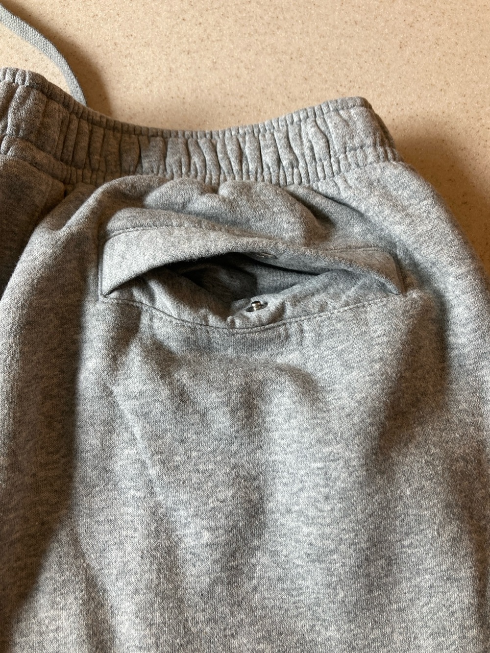 Nike Gray Baseball Logo Sweat Joggers Men Size Large - Picture 7 of 14